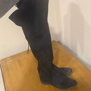 Black Over-the-Knee Boots